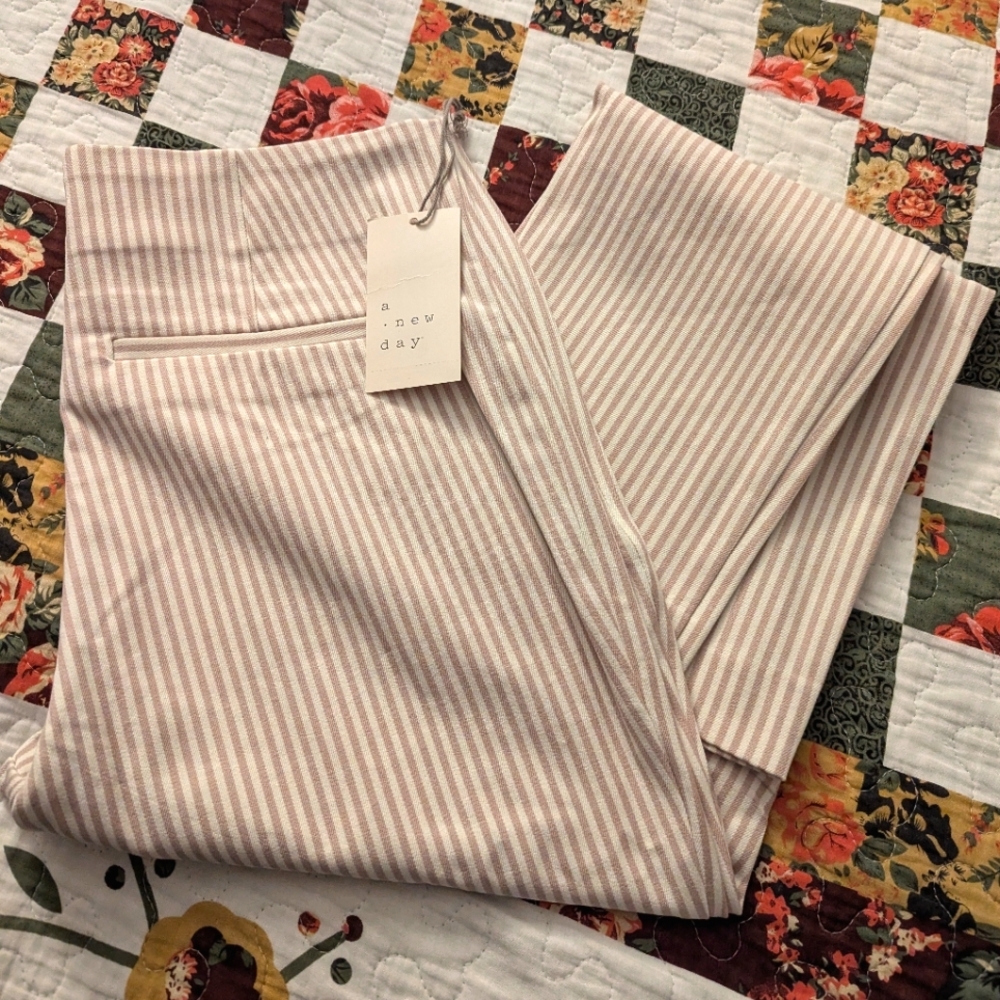 NWT Chic Striped Pant